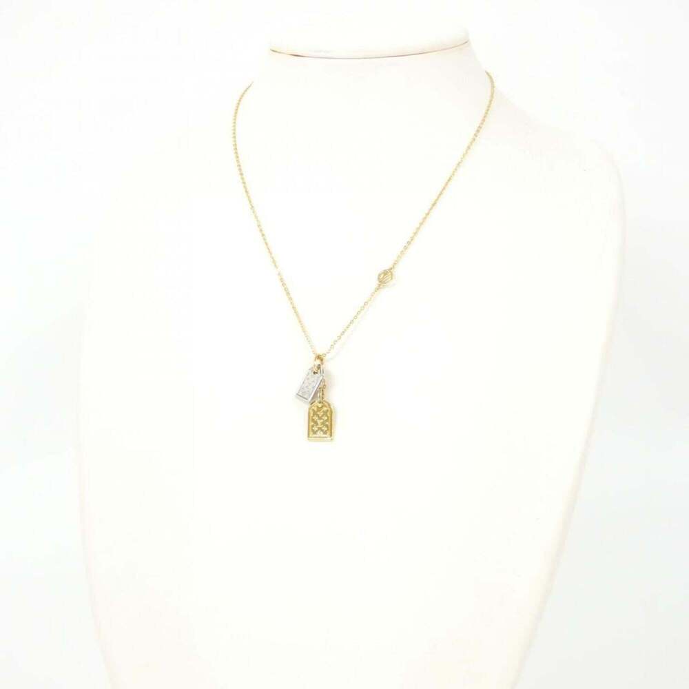 LOUIS VUITTON Gold Necklace - Picture 5 of 5